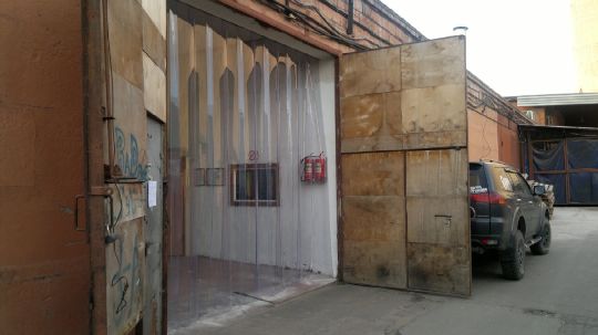 применение пвх завес
