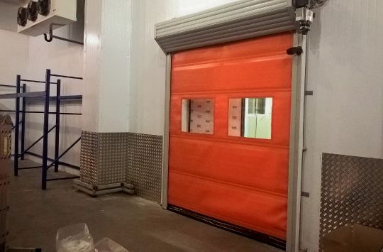 рулонные ворота из пвх