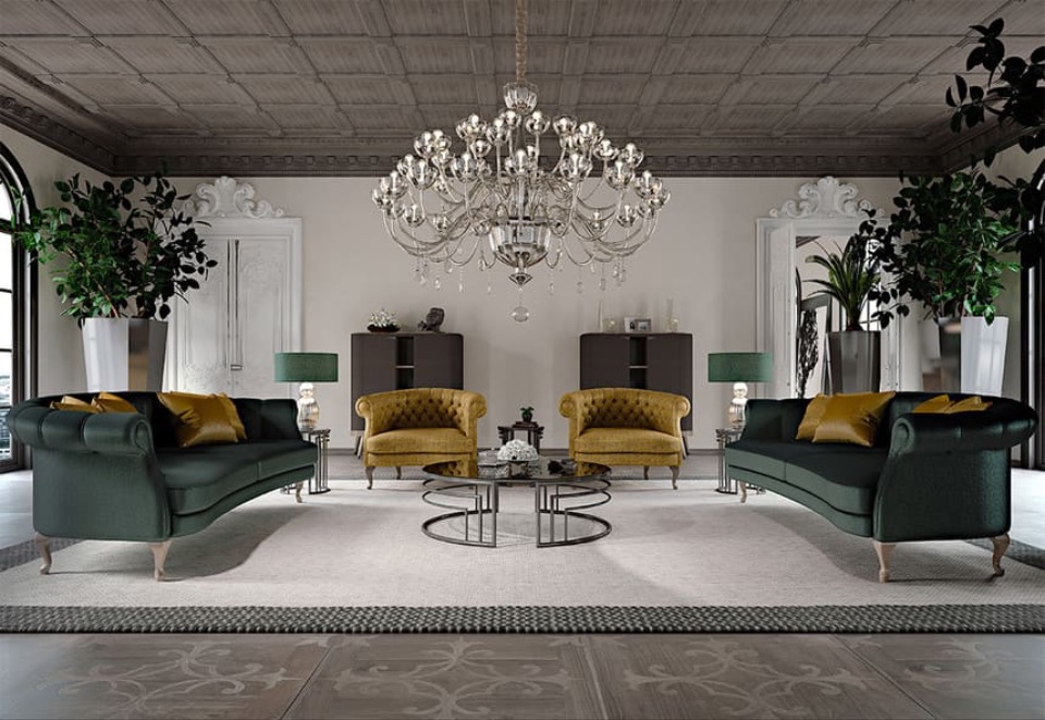 Интерьер гостиной MILANO HOME CONCEPT