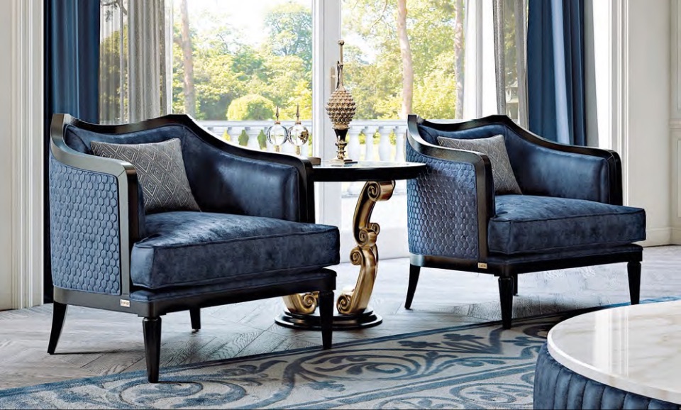 Кресла Gaia - Neoclassico Collection от Keoma Italy