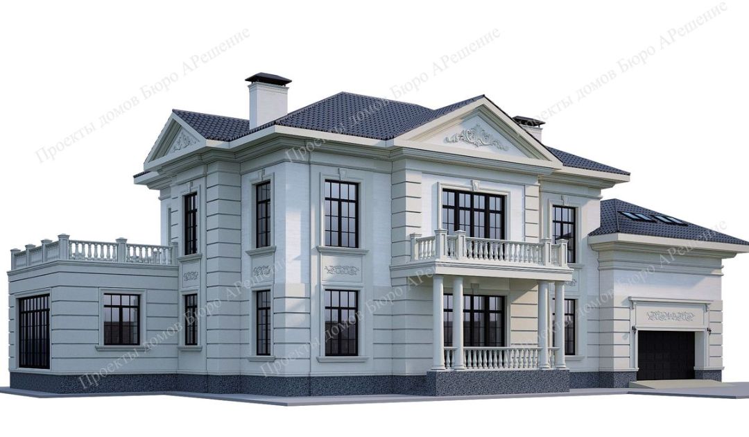 Проекты домов в классическом стиле